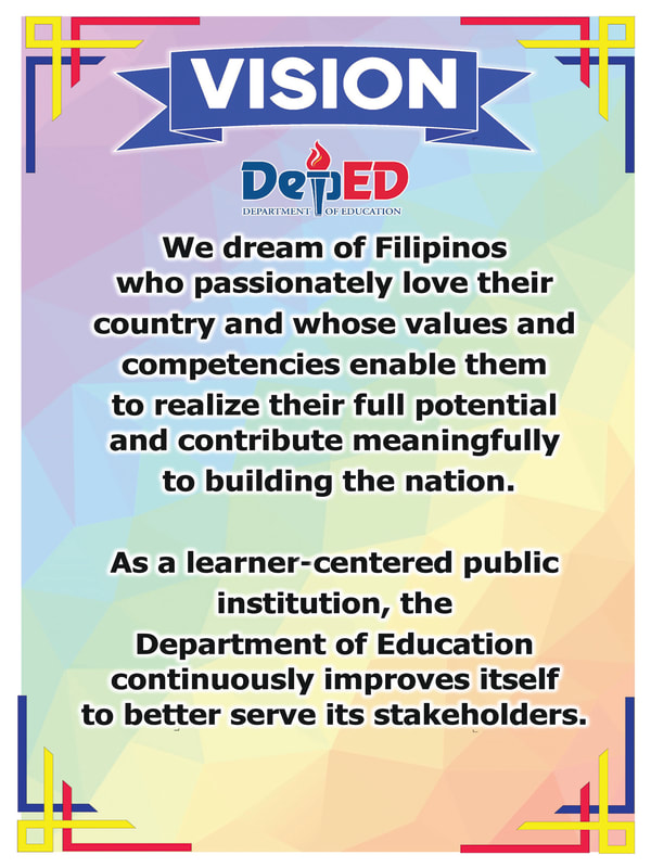 DepEd Vision Mission Core Values Poster